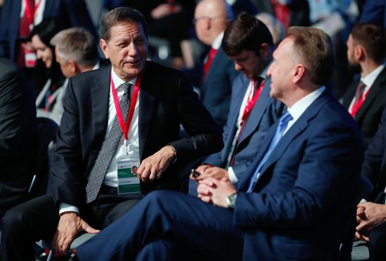 Russia Moscow Financial Forum