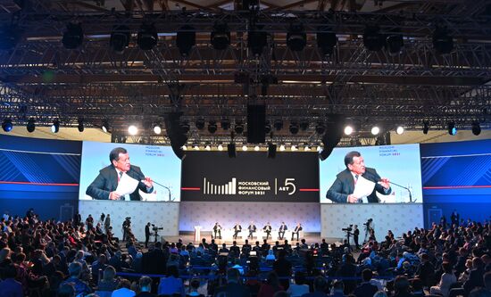 Russia Moscow Financial Forum