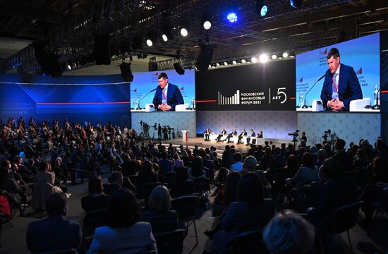 Russia Moscow Financial Forum