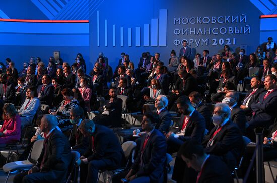 Russia Moscow Financial Forum
