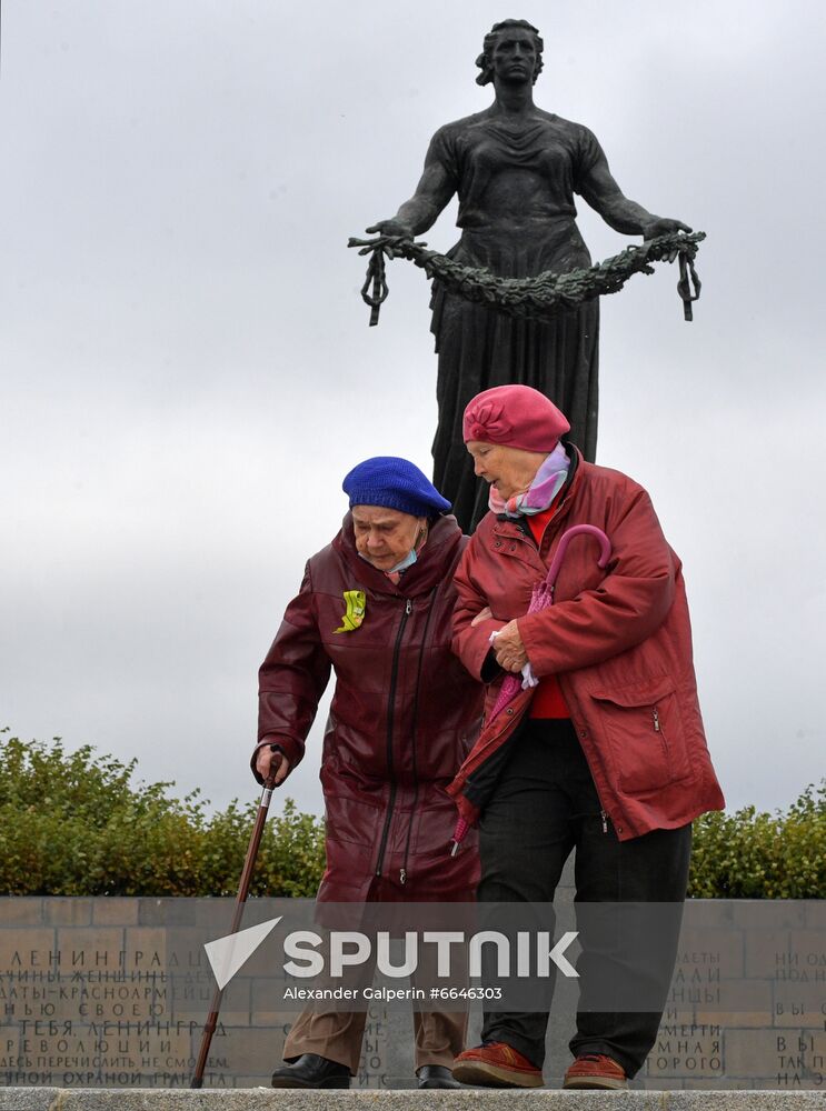 Russia Beginning of Leningrad Siege Anniversary