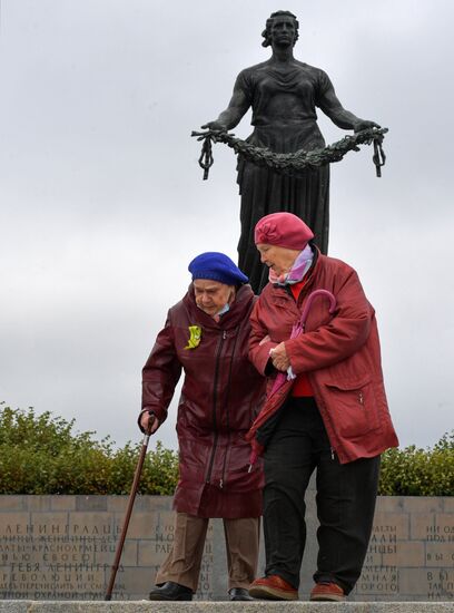 Russia Beginning of Leningrad Siege Anniversary