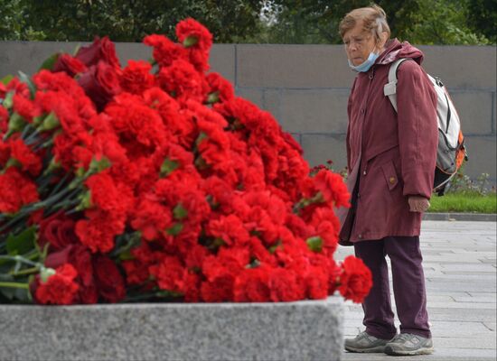 Russia Beginning of Leningrad Siege Anniversary
