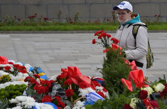 Russia Beginning of Leningrad Siege Anniversary