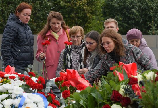 Russia Beginning of Leningrad Siege Anniversary