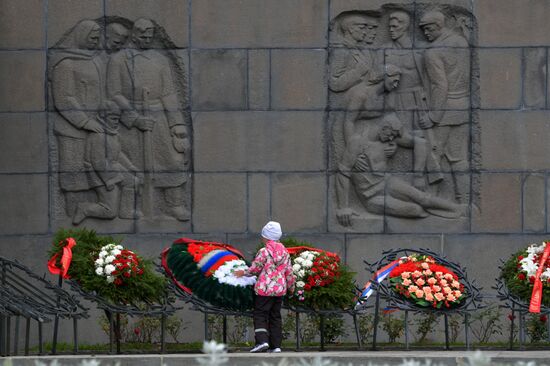 Russia Beginning of Leningrad Siege Anniversary