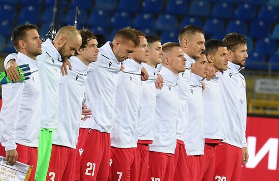Russia Soccer World Cup 2022 Qualifiers Belarus - Belgium