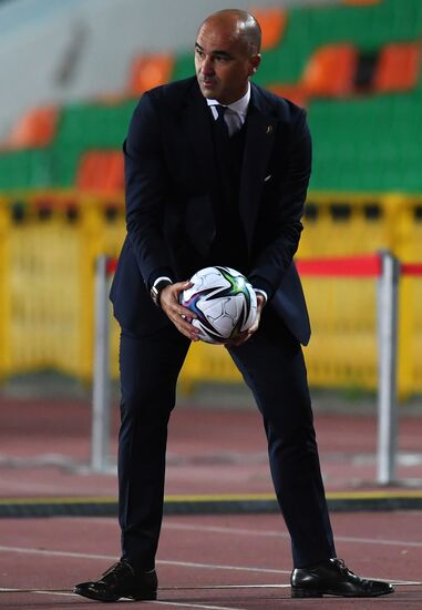 Russia Soccer World Cup 2022 Qualifiers Belarus - Belgium