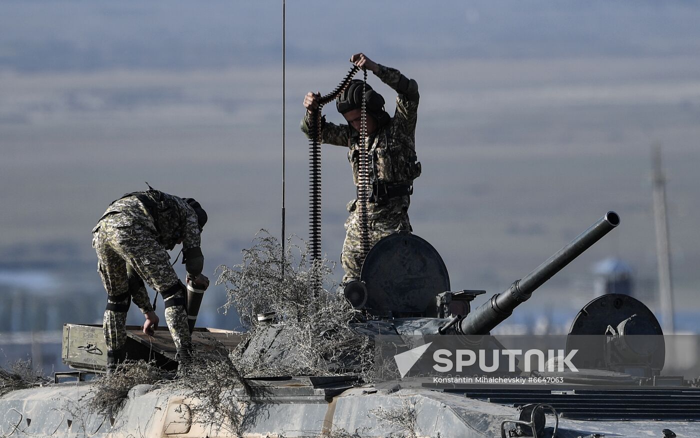 Kyrgyzstan CSTO Military Drills