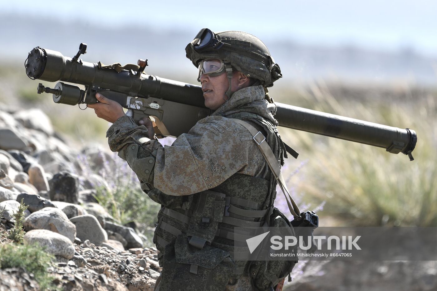 Kyrgyzstan CSTO Military Drills