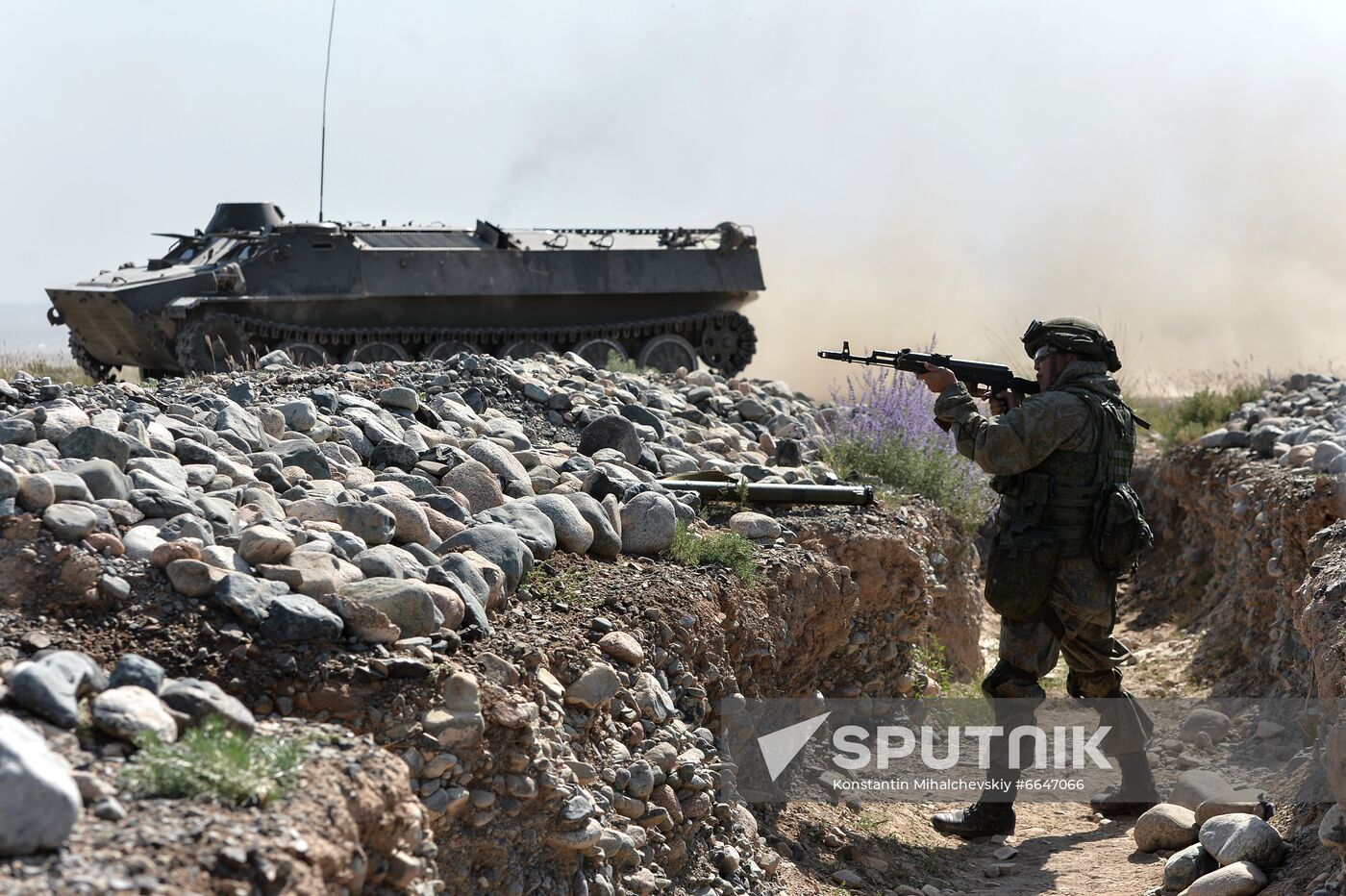 Kyrgyzstan CSTO Military Drills