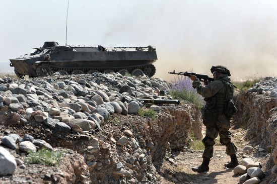 Kyrgyzstan CSTO Military Drills
