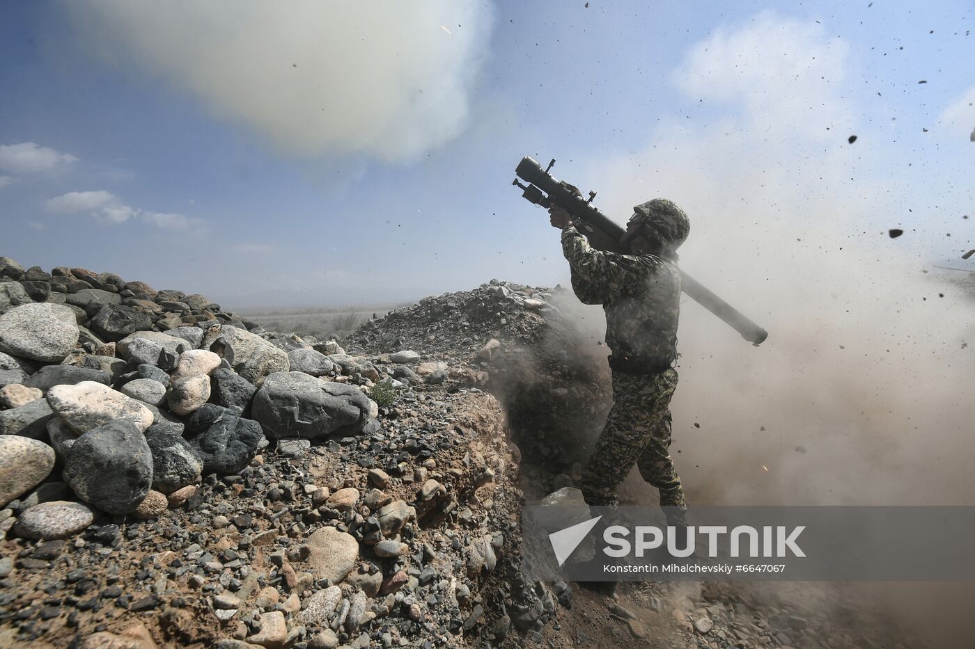 Kyrgyzstan CSTO Military Drills