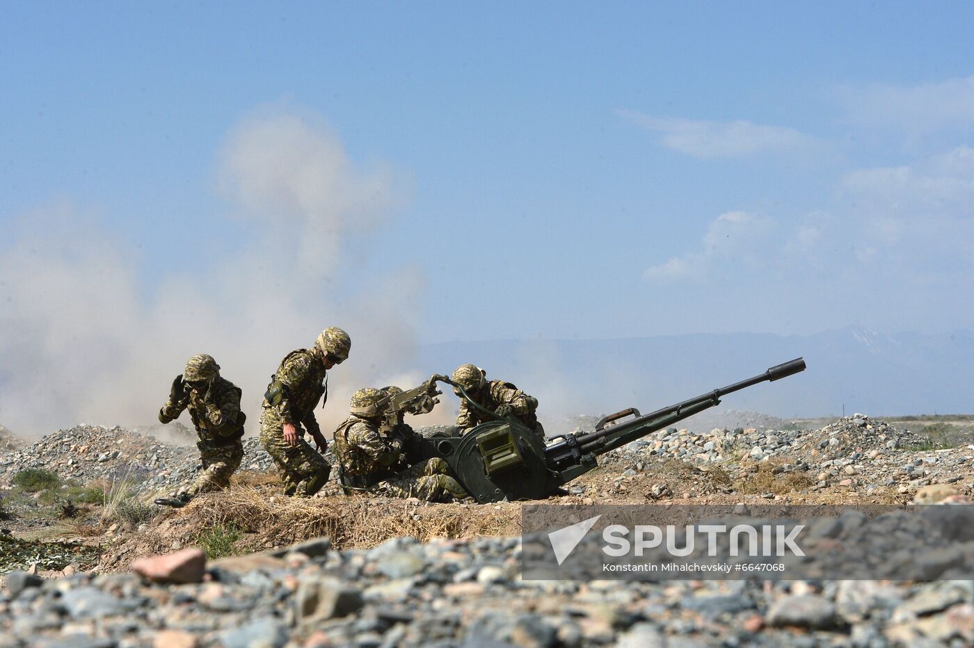 Kyrgyzstan CSTO Military Drills