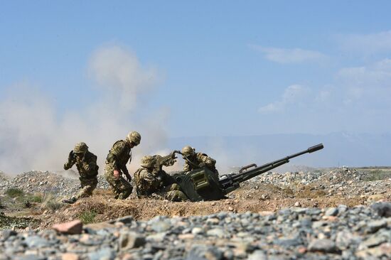 Kyrgyzstan CSTO Military Drills