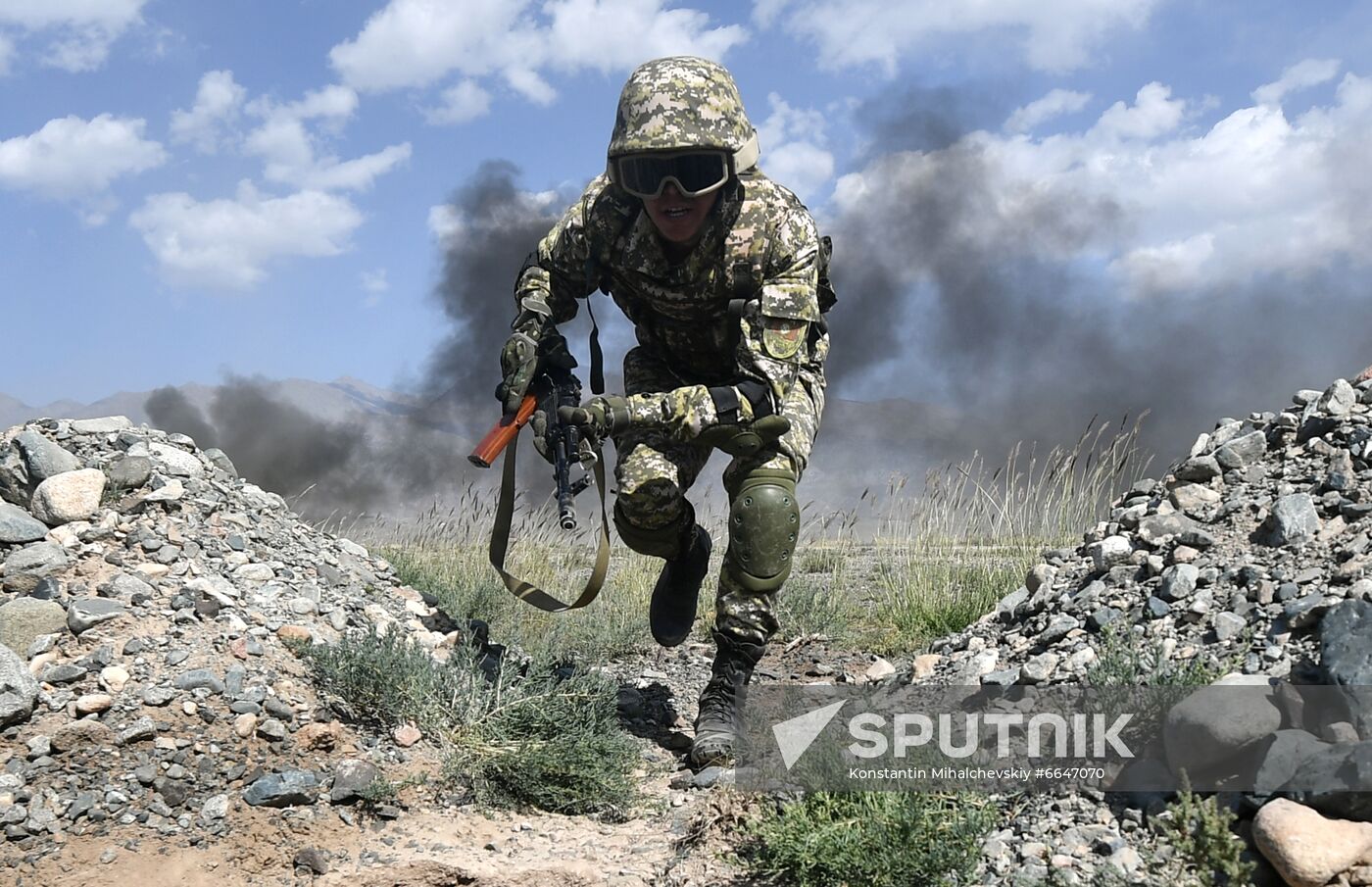 Kyrgyzstan CSTO Military Drills