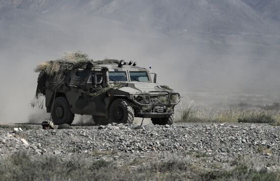 Kyrgyzstan CSTO Military Drills