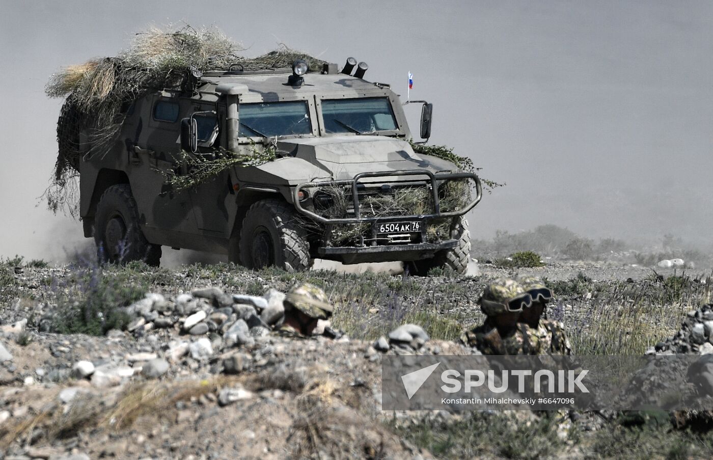 Kyrgyzstan CSTO Military Drills