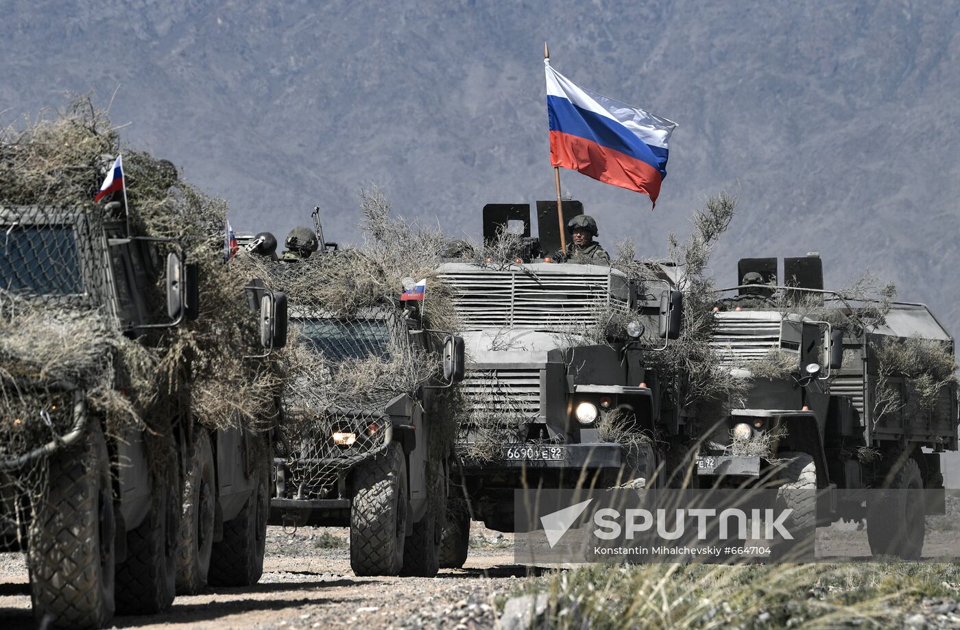 Kyrgyzstan CSTO Military Drills