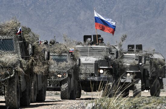 Kyrgyzstan CSTO Military Drills