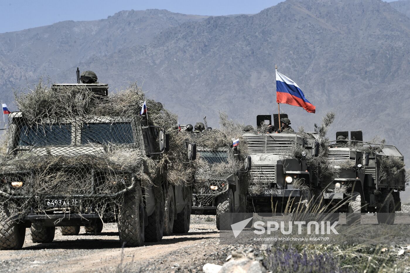 Kyrgyzstan CSTO Military Drills