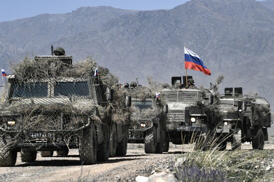 Kyrgyzstan CSTO Military Drills