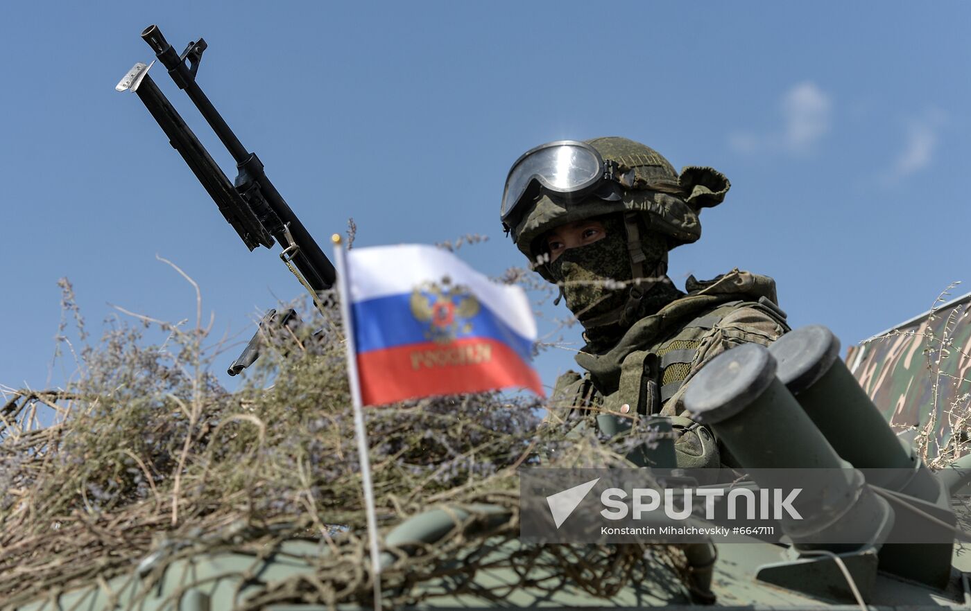 Kyrgyzstan CSTO Military Drills
