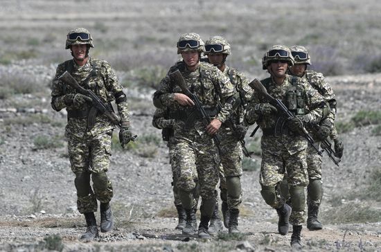 Kyrgyzstan CSTO Military Drills