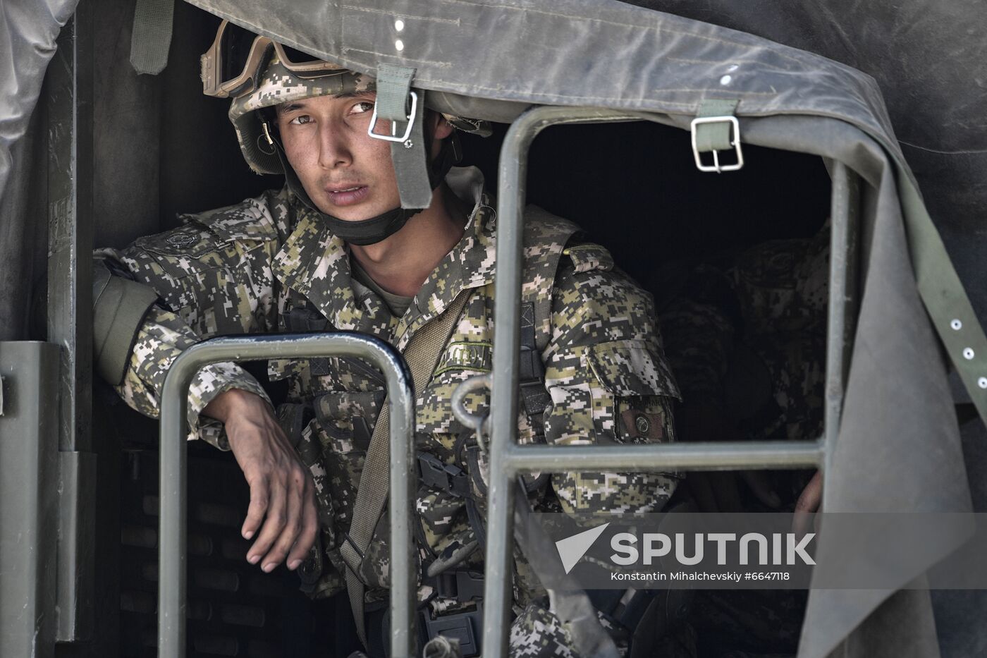 Kyrgyzstan CSTO Military Drills