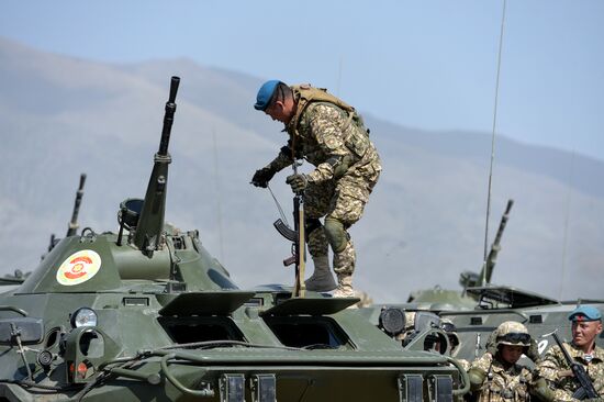 Kyrgyzstan CSTO Military Drills