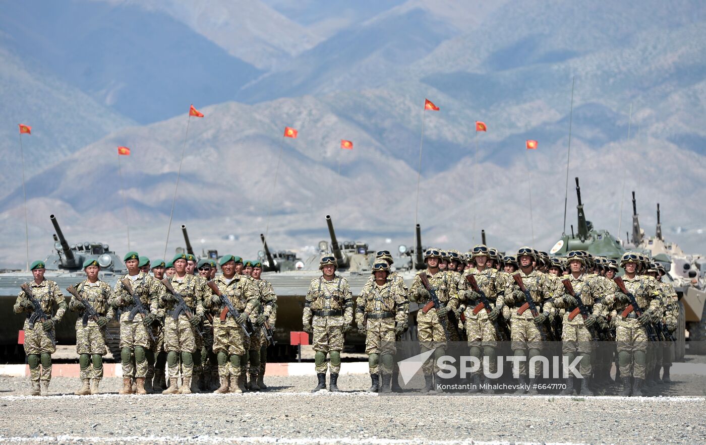 Kyrgyzstan CSTO Military Drills