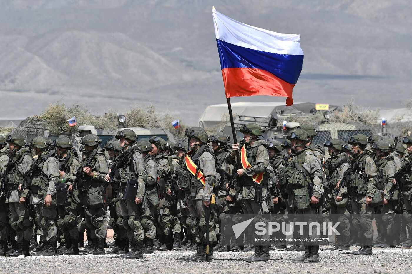 Kyrgyzstan CSTO Military Drills