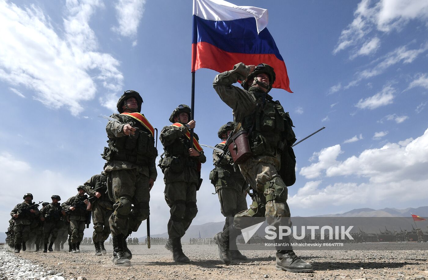 Kyrgyzstan CSTO Military Drills