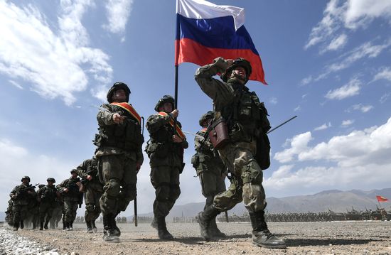 Kyrgyzstan CSTO Military Drills