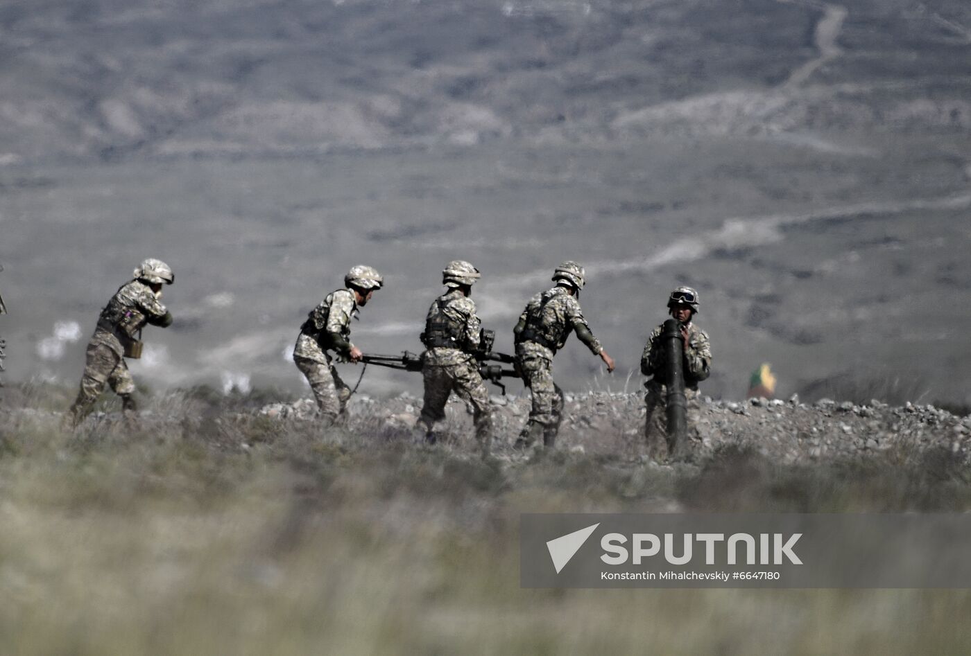 Kyrgyzstan CSTO Military Drills