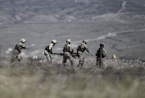 Kyrgyzstan CSTO Military Drills
