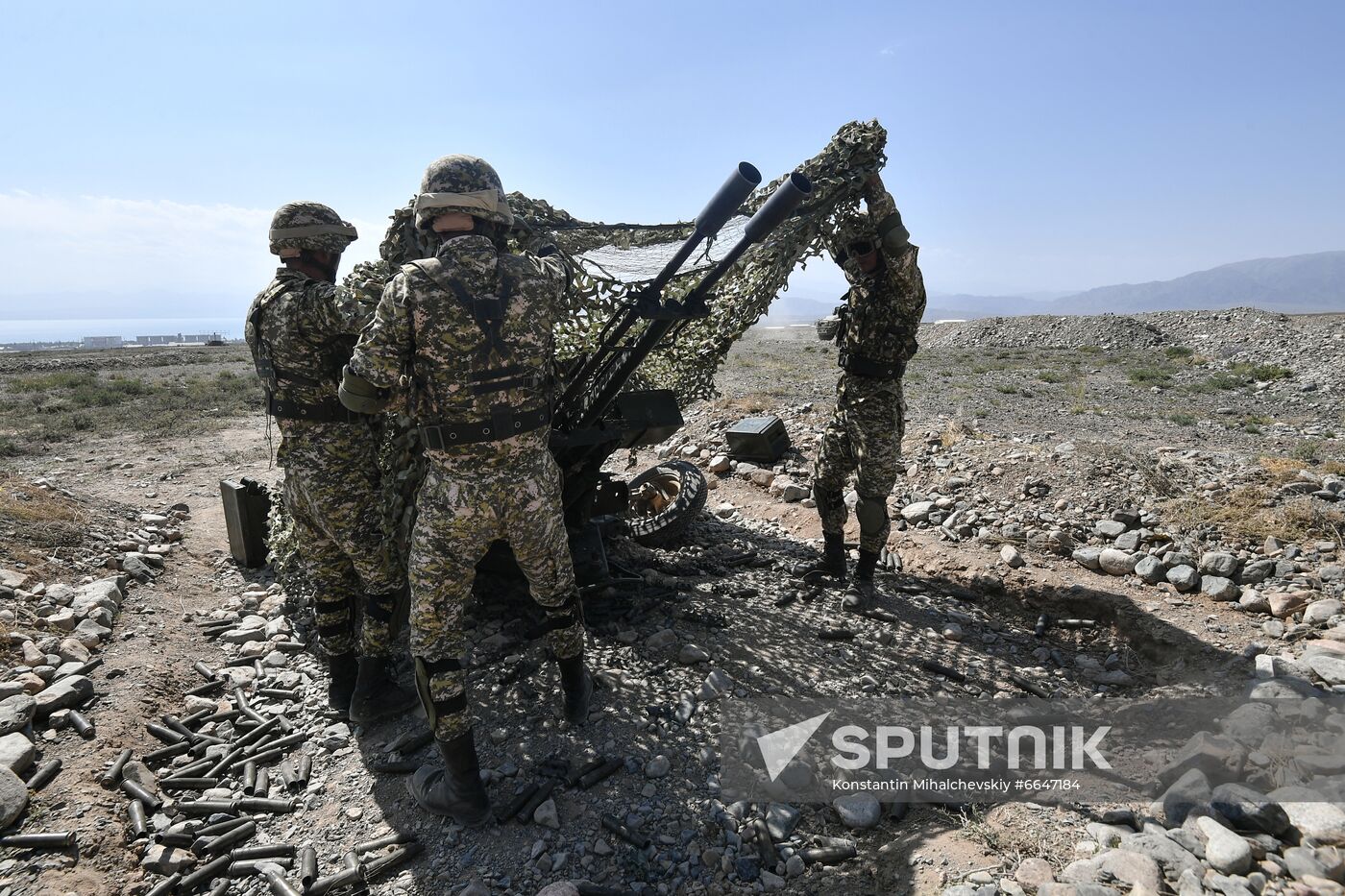 Kyrgyzstan CSTO Military Drills