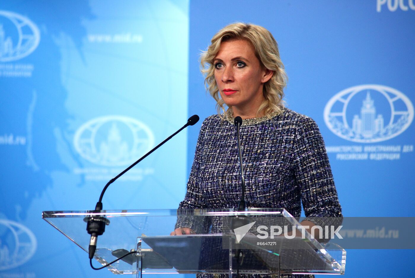 Russia Zakharova Briefing