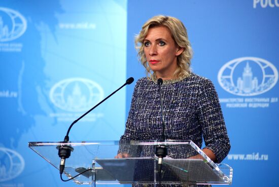 Russia Zakharova Briefing