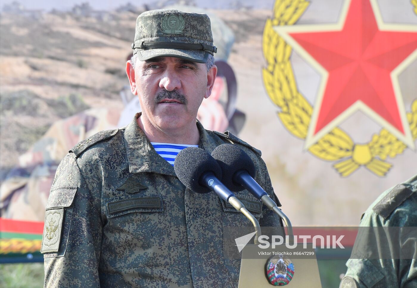 Belarus Russia Military Drills Opening