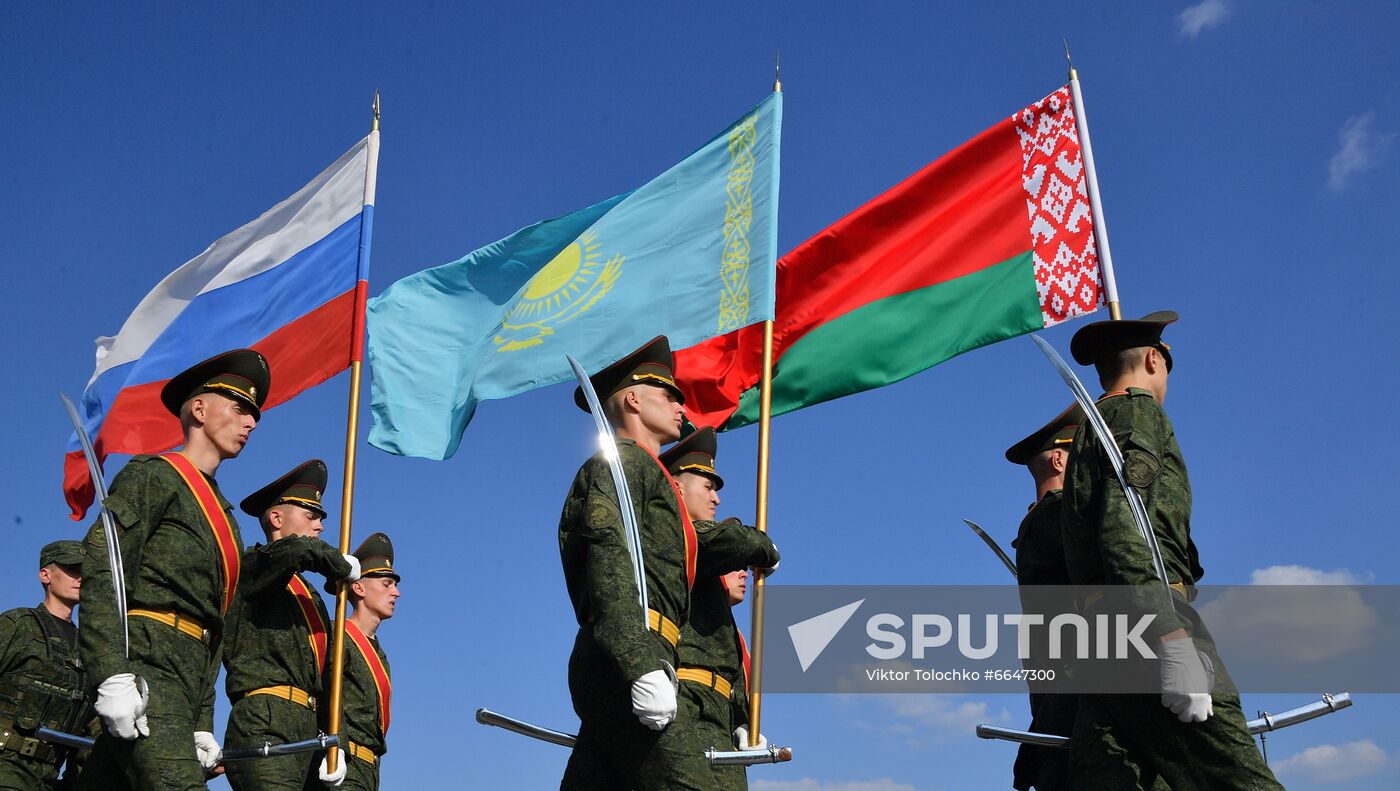 Belarus Russia Military Drills Opening