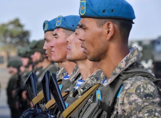 Belarus Russia Military Drills Opening