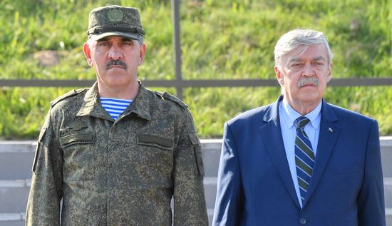 Belarus Russia Military Drills Opening