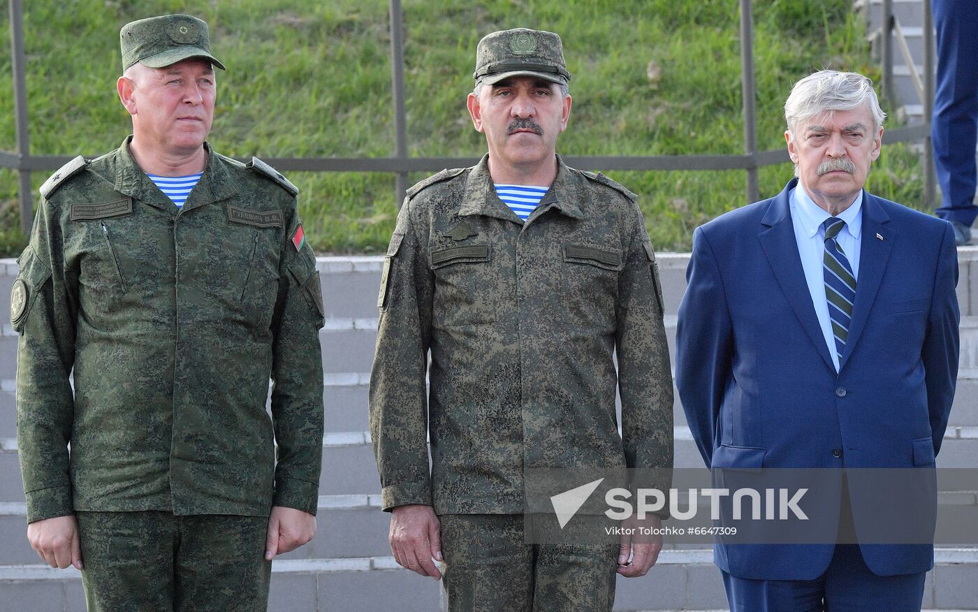 Belarus Russia Military Drills Opening