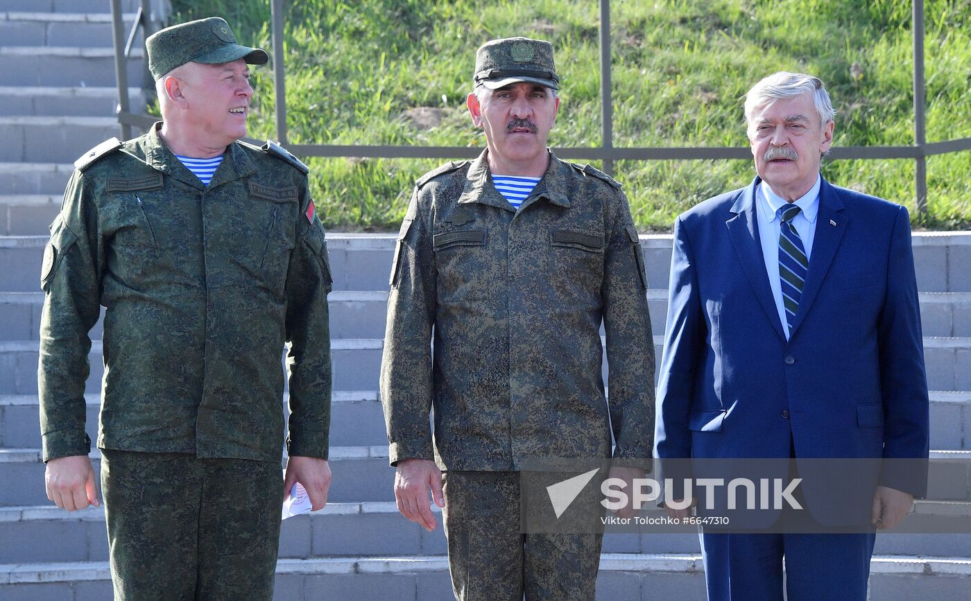 Belarus Russia Military Drills Opening