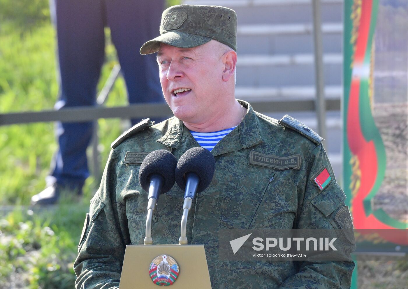 Belarus Russia Military Drills Opening