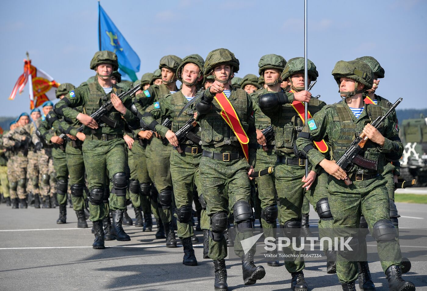 Belarus Russia Military Drills Opening