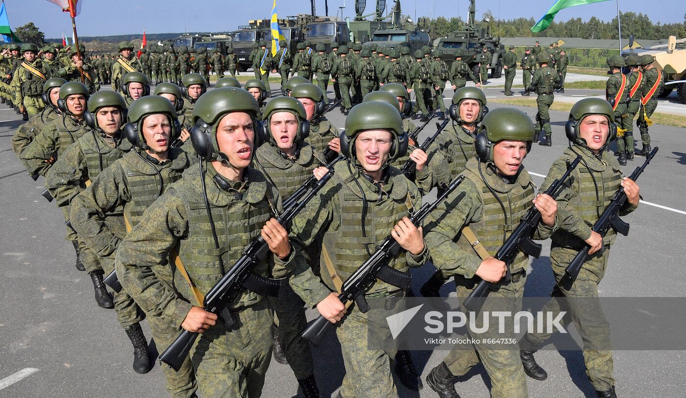 Belarus Russia Military Drills Opening