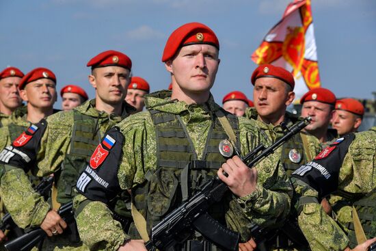 Belarus Russia Military Drills Opening
