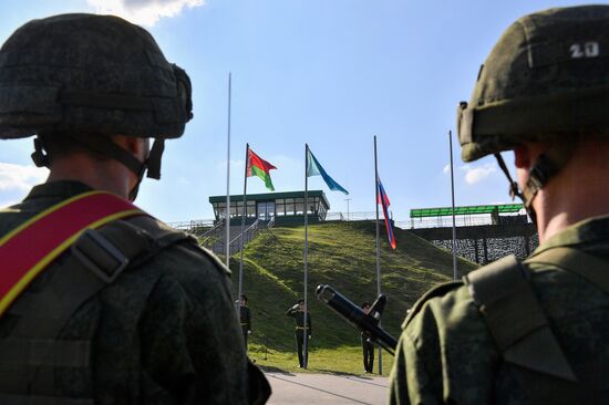 Belarus Russia Military Drills Opening